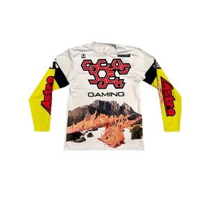 Travis Scott Cactus Jack Jersey Mens Large Long Sleeve CJ Gaming Astronomical -L